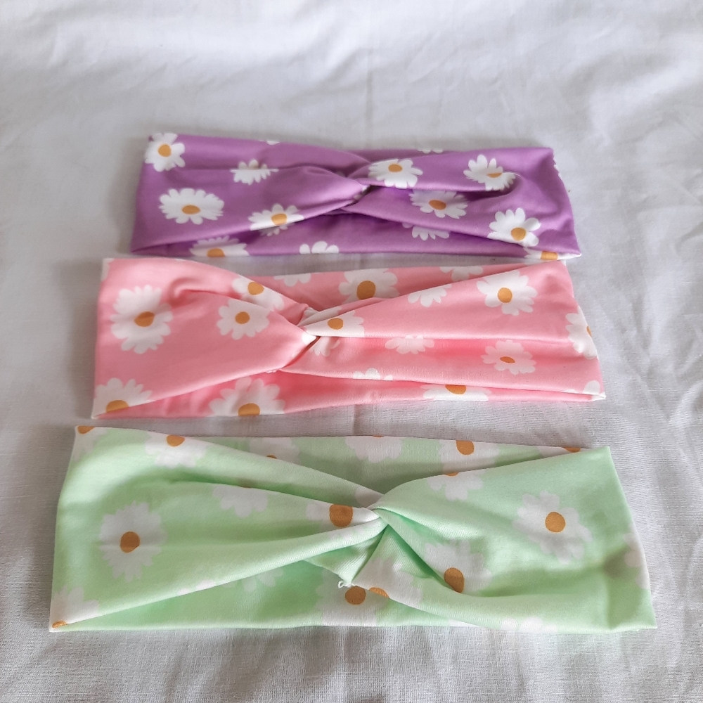 Floral hair bands
